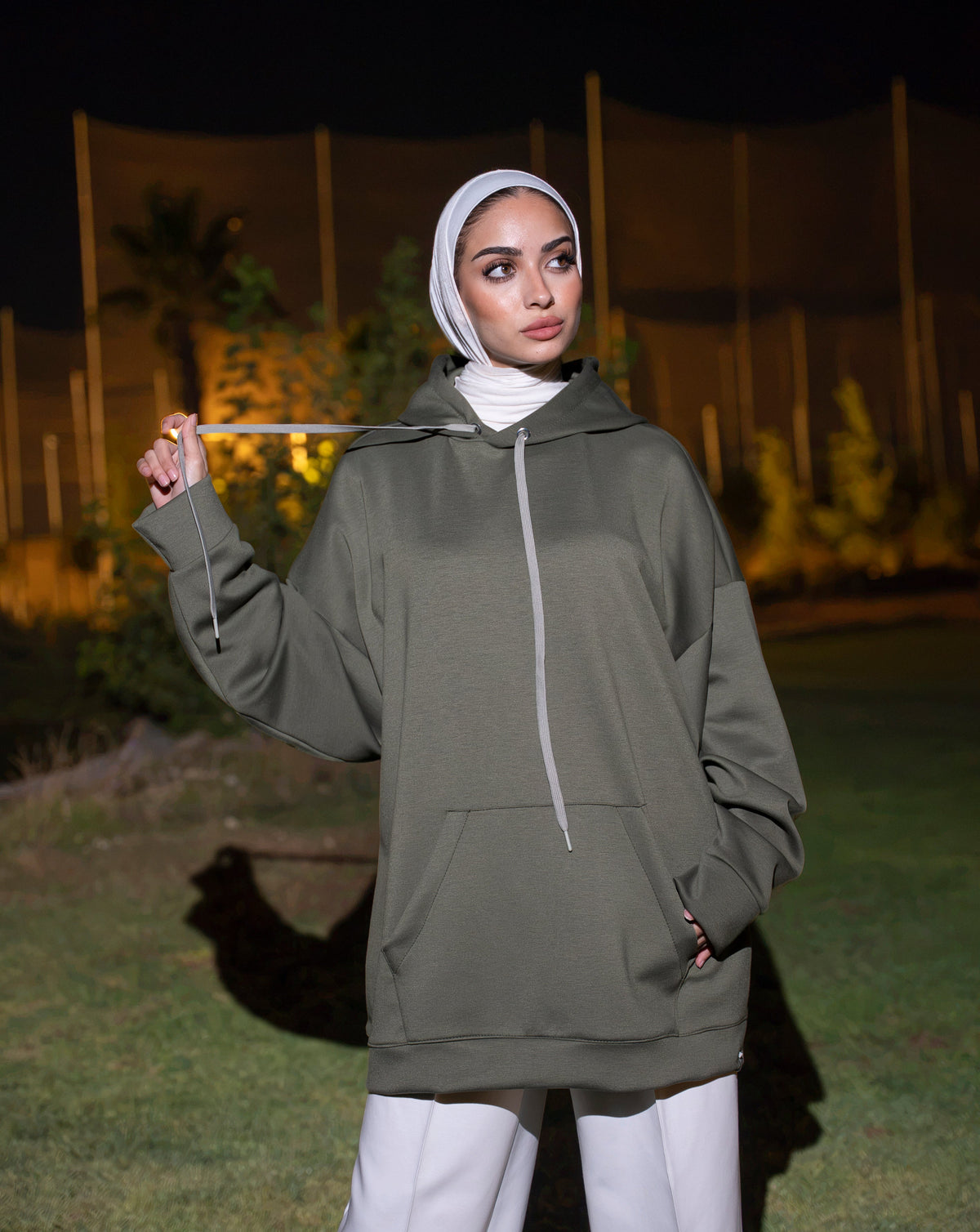 Sweat à capuche oversize